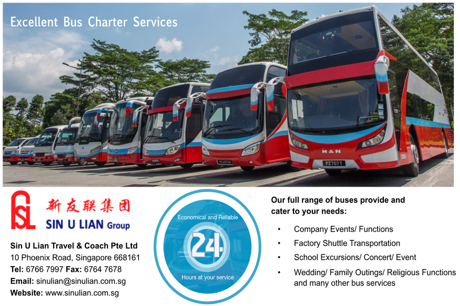Sin U Lian Travel & Coach Pte Ltd I Yellow Pages Singapore